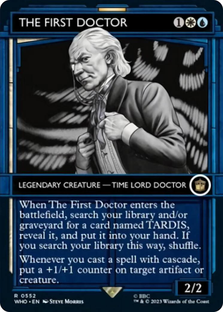 The First Doctor (Showcase) [Doctor Who] - Evolution TCG