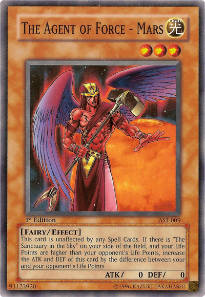 The Agent of Force - Mars [AST-009] Super Rare - Evolution TCG