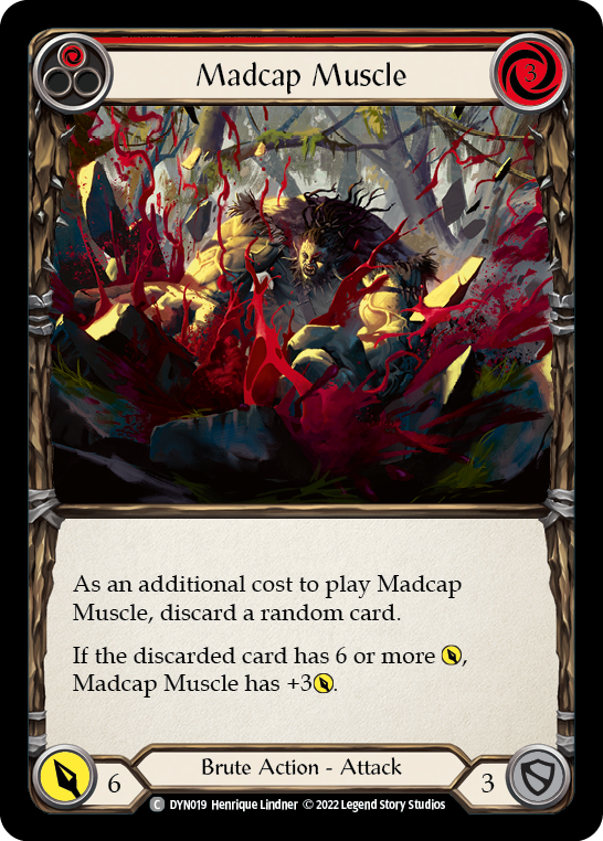 Madcap Muscle (Red) [DYN019] (Dynasty) - Evolution TCG