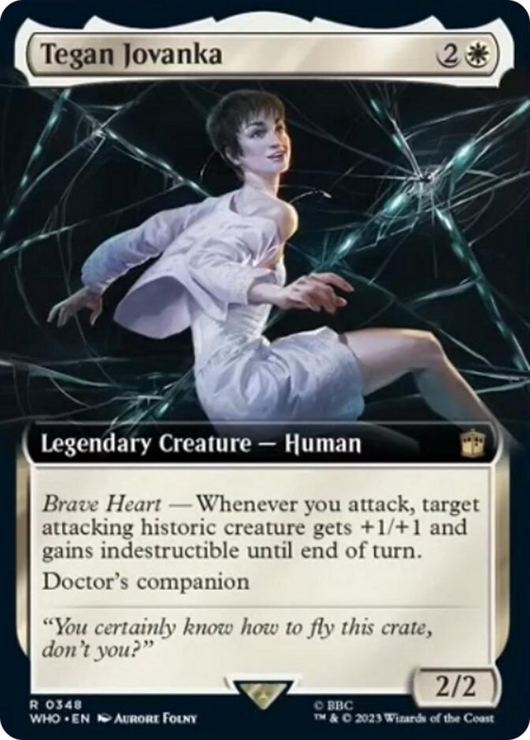 Tegan Jovanka (Extended Art) [Doctor Who] - Evolution TCG