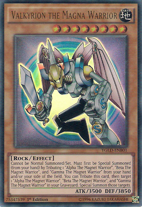 Valkyrion the Magna Warrior [YGLD-ENB01] Ultra Rare - Evolution TCG