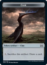 Clue // Myr (024) Double-Sided Token [Double Masters Tokens] - Evolution TCG