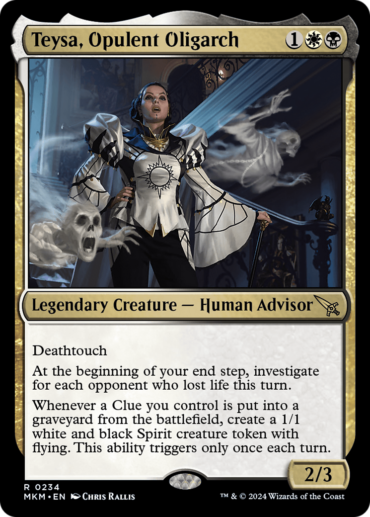 Teysa, Opulent Oligarch [Murders at Karlov Manor] - Evolution TCG