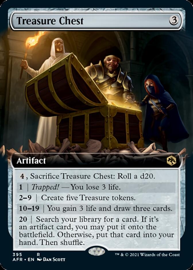 Treasure Chest (Extended Art) [Dungeons & Dragons: Adventures in the Forgotten Realms] - Evolution TCG