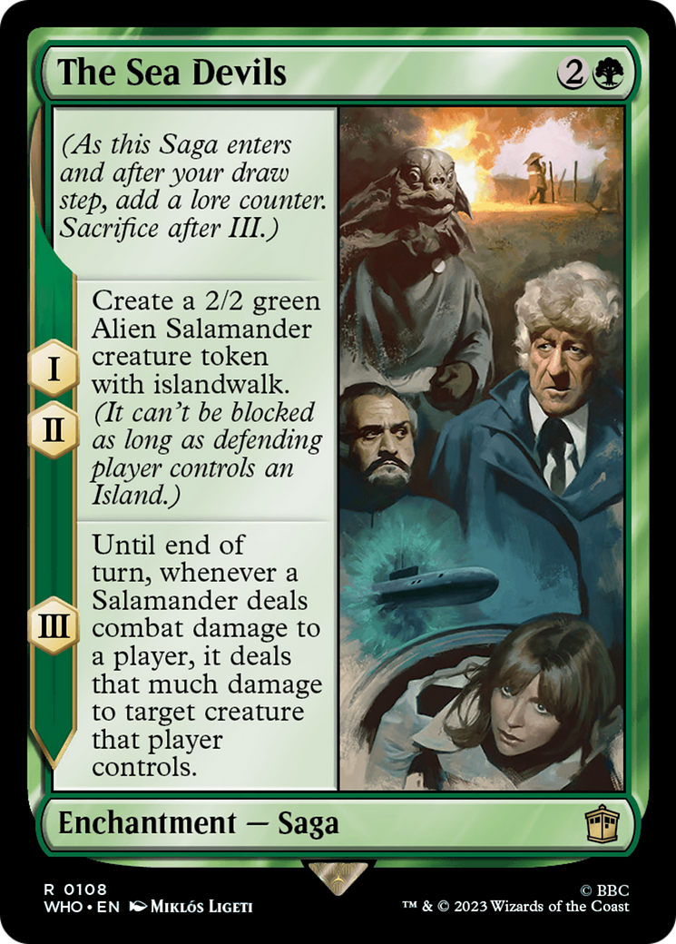 The Sea Devils [Doctor Who] - Evolution TCG