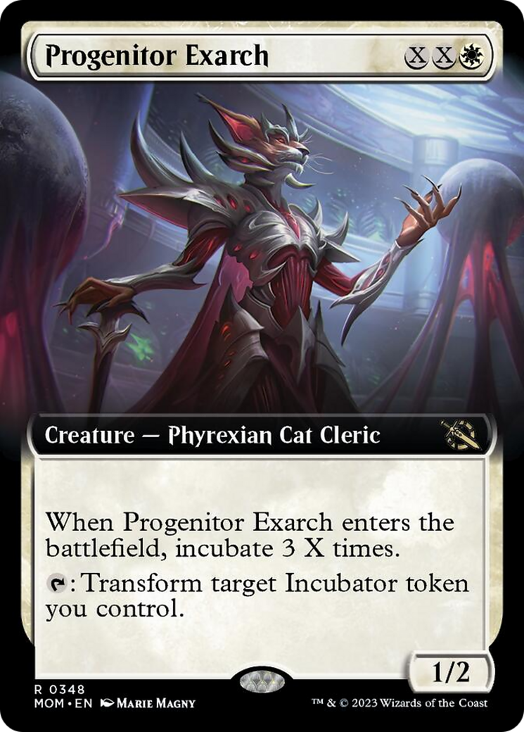 Progenitor Exarch (Extended Art) [March of the Machine] - Evolution TCG