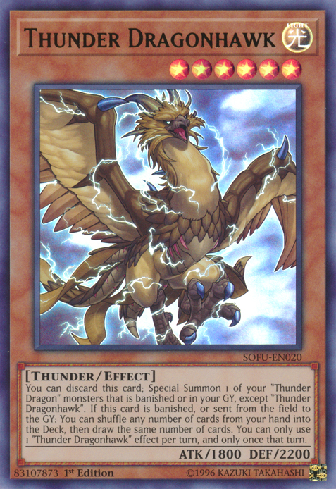 Thunder Dragonhawk [SOFU-EN020] Ultra Rare - Evolution TCG