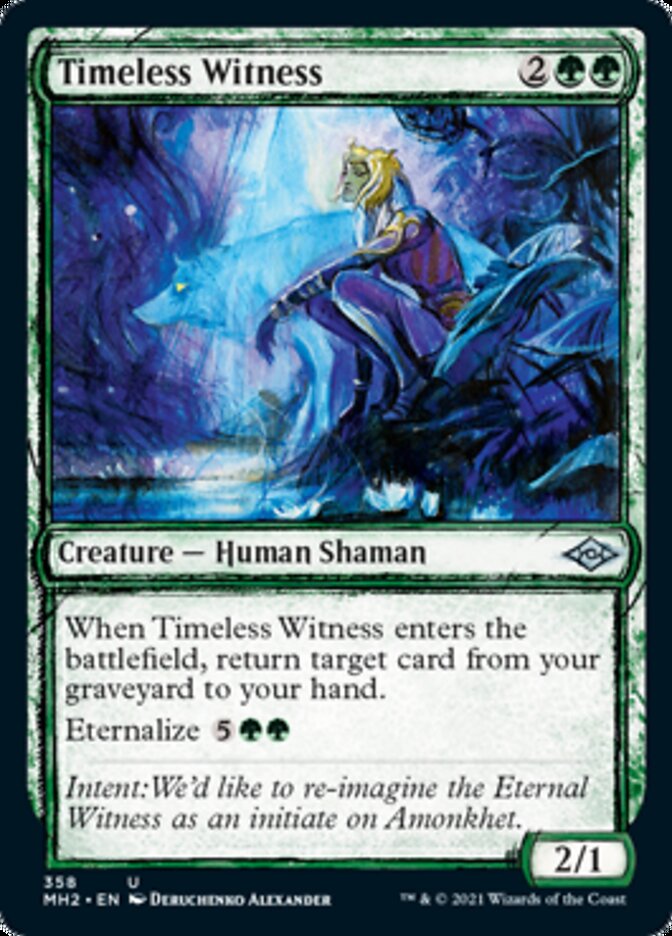 Timeless Witness (Sketch) [Modern Horizons 2] - Evolution TCG
