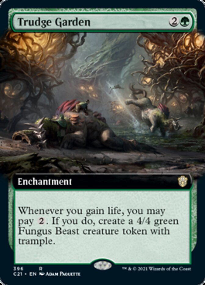 Trudge Garden (Extended Art) [Commander 2021] - Evolution TCG