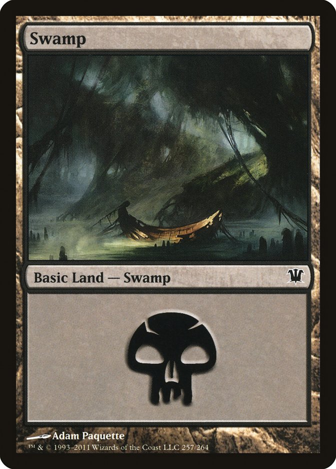 Swamp (257) [Innistrad] - Evolution TCG