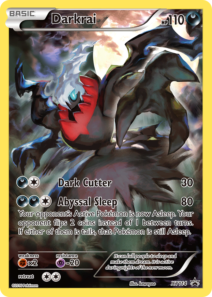Darkrai (XY114) [XY: Black Star Promos] - Evolution TCG