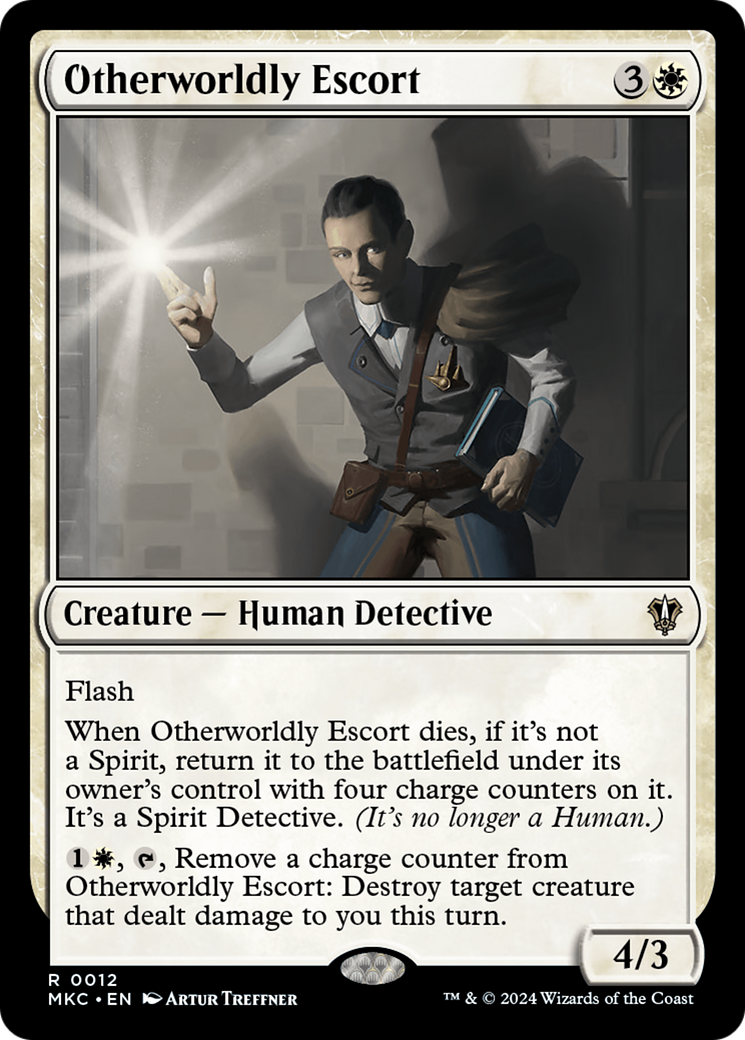 Otherworldly Escort [Murders at Karlov Manor Commander] - Evolution TCG