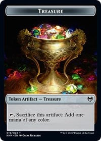 Treasure // Bear Double-Sided Token [Kaldheim Tokens] - Evolution TCG