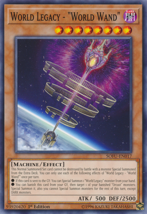 World Legacy - "World Wand" [SOFU-EN017] Common - Evolution TCG