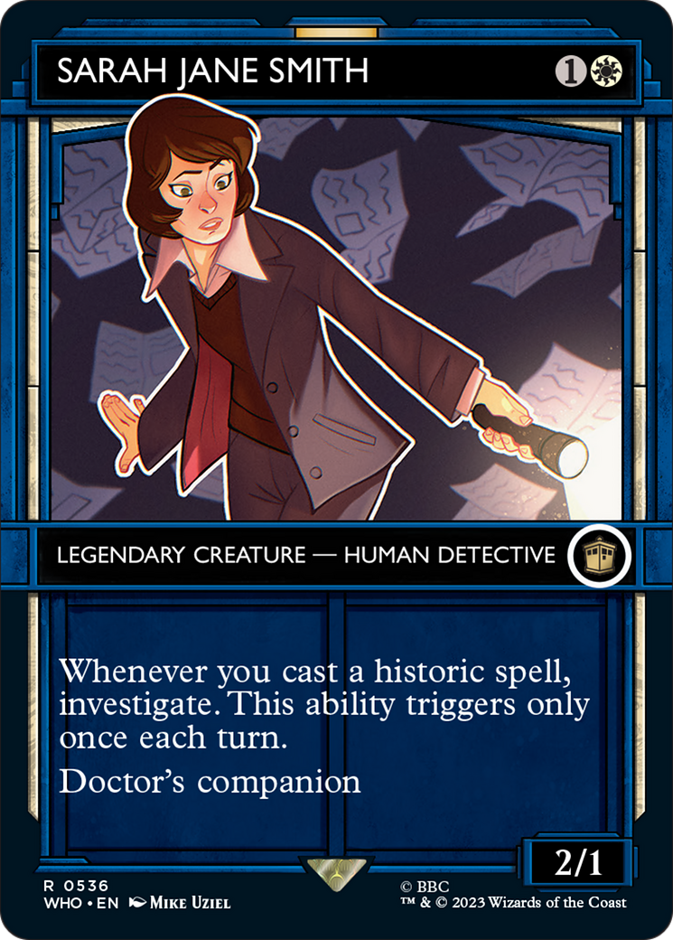 Sarah Jane Smith (Showcase) [Doctor Who] - Evolution TCG