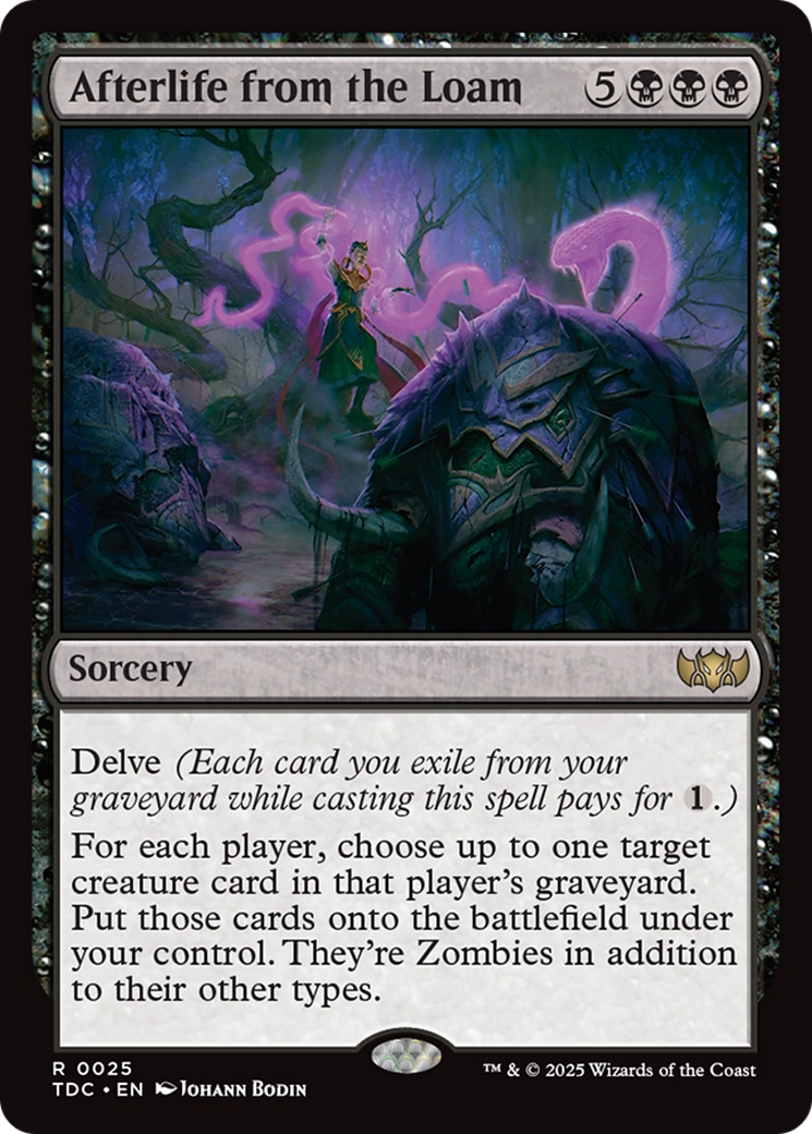 Afterlife from the Loam [Tarkir: Dragonstorm Commander] - Evolution TCG