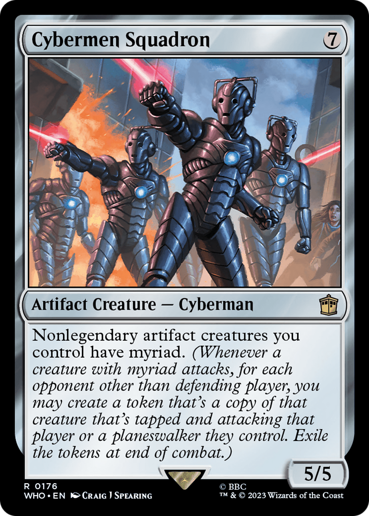 Cybermen Squadron [Doctor Who] - Evolution TCG