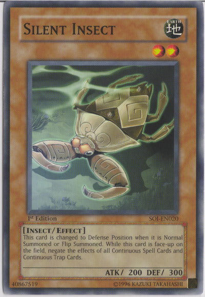 Silent Insect [SOI-EN020] Common - Evolution TCG