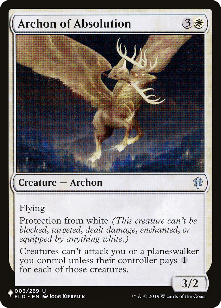 Archon of Absolution [The List]