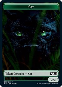 Cat (011) // Pirate Double-Sided Token [Core Set 2021 Tokens] - Evolution TCG