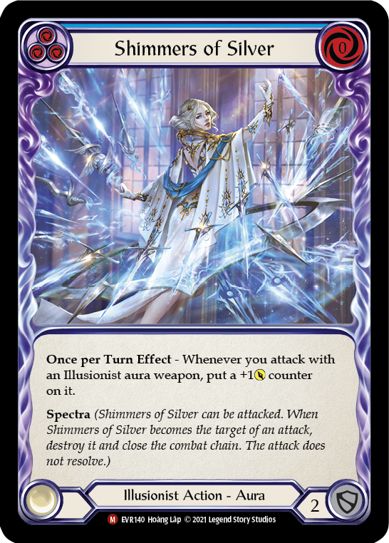 Shimmers of Silver [EVR140] (Everfest)  1st Edition Normal - Evolution TCG