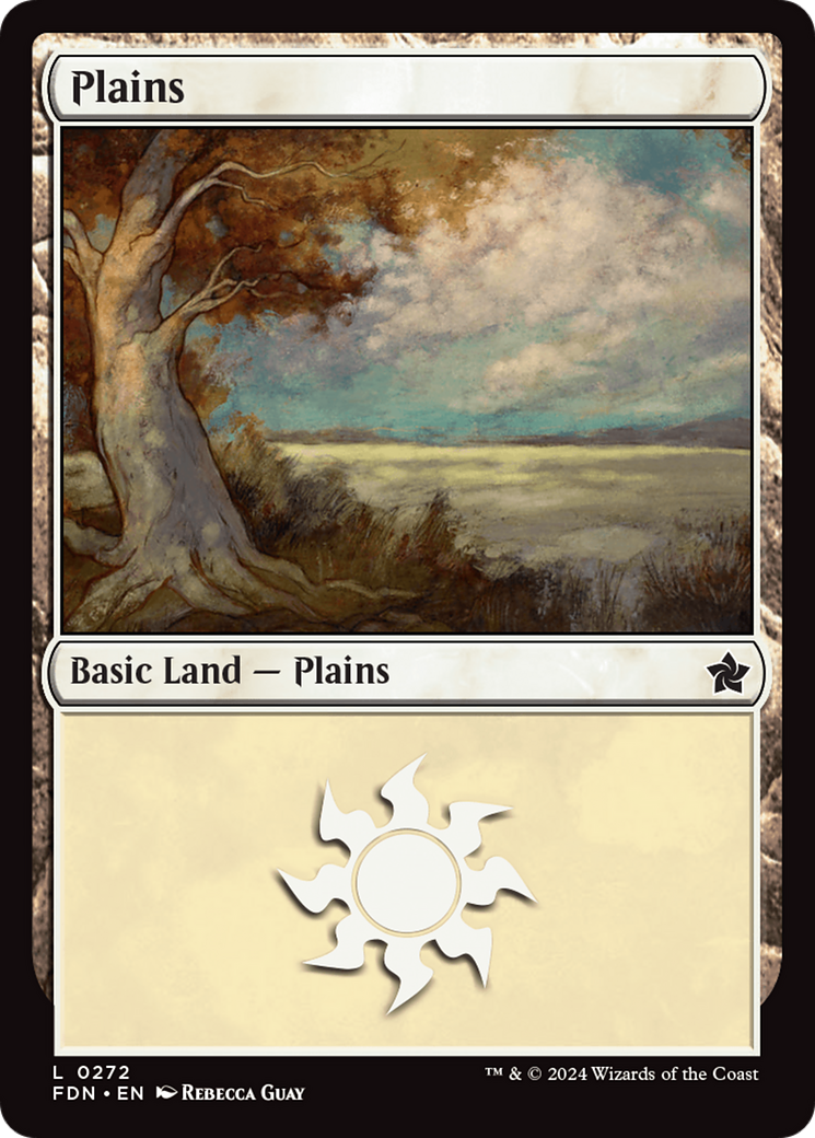 Plains (0272) [Foundations] - Evolution TCG