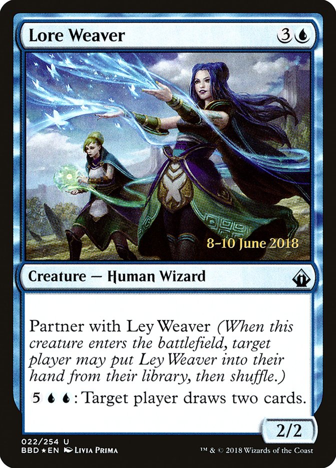 Lore Weaver [Battlebond Prerelease Promos] - Evolution TCG