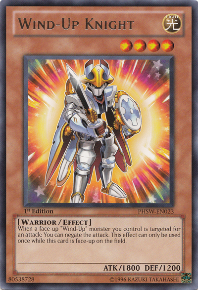 Wind-Up Knight [PHSW-EN023] Rare - Evolution TCG