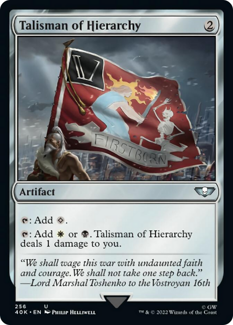 Talisman of Hierarchy [Warhammer 40,000] - Evolution TCG