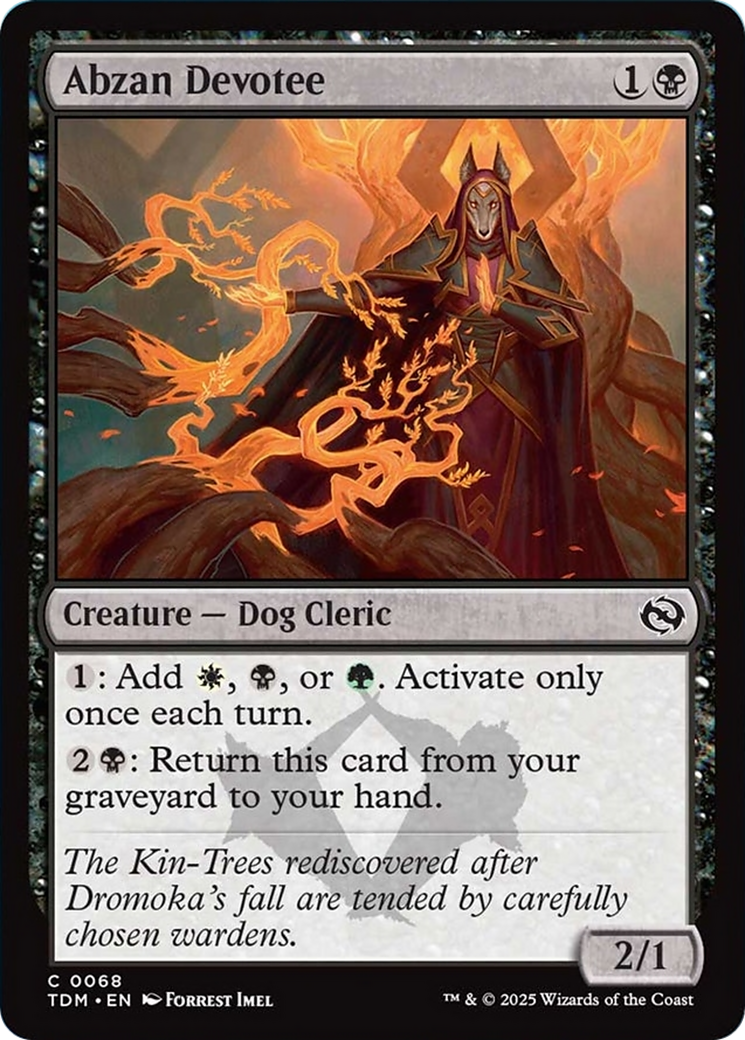 Abzan Devotee [Tarkir: Dragonstorm] - Evolution TCG