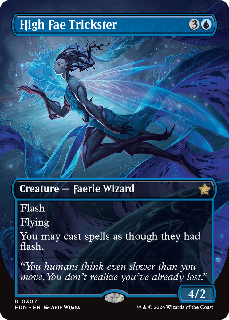 High Fae Trickster (Borderless) [Foundations] - Evolution TCG