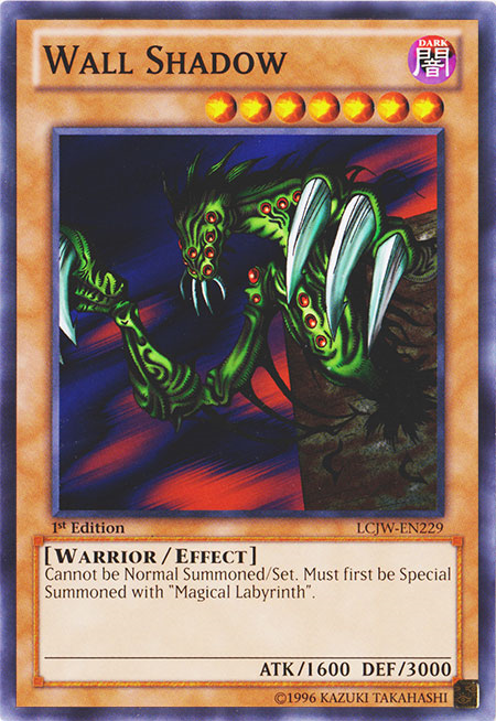 Wall Shadow [LCJW-EN229] Common - Evolution TCG