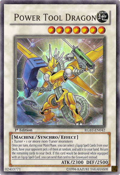 Power Tool Dragon [RGBT-EN042] Ultra Rare - Evolution TCG