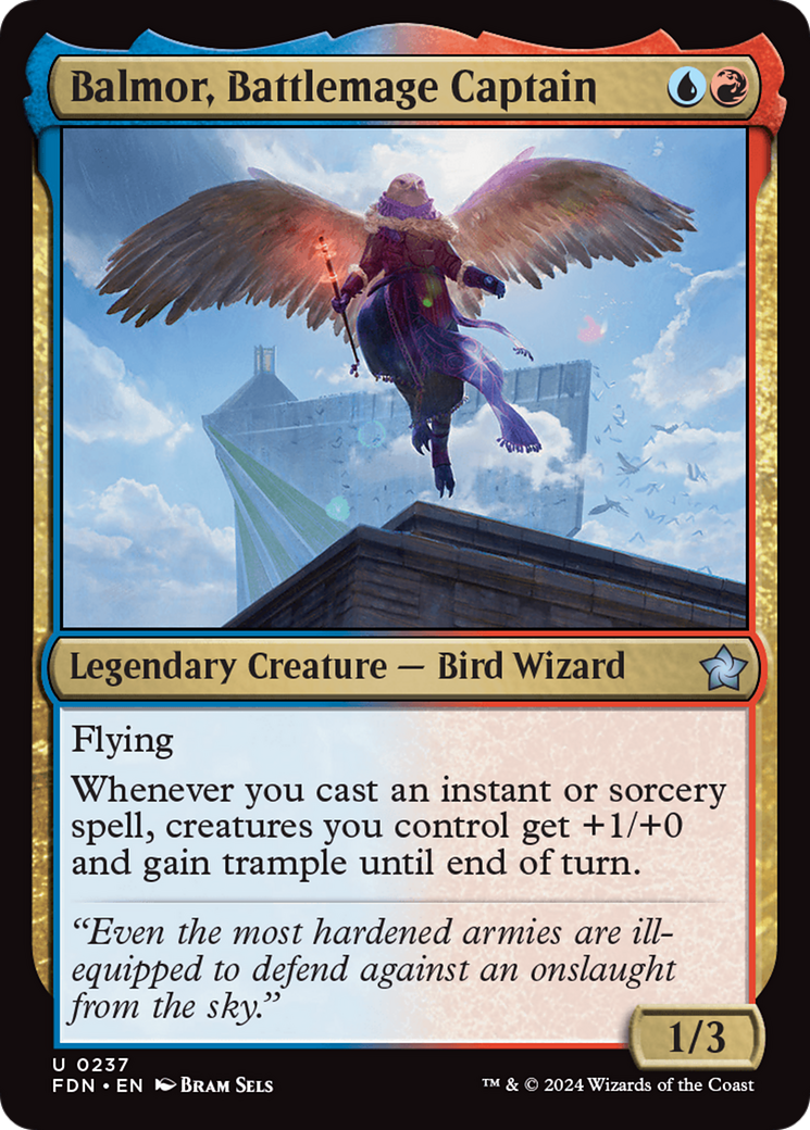 Balmor, Battlemage Captain [Foundations] - Evolution TCG