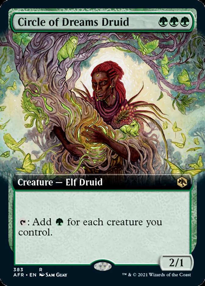 Circle of Dreams Druid (Extended Art) [Dungeons & Dragons: Adventures in the Forgotten Realms] - Evolution TCG