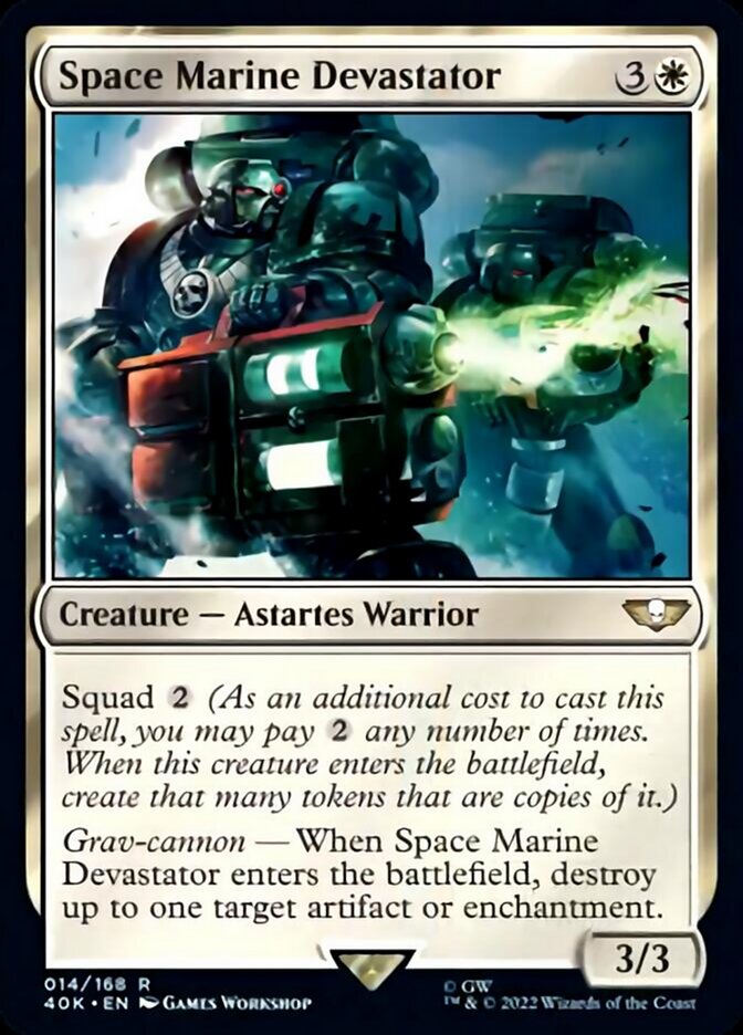 Space Marine Devastator [Warhammer 40,000] - Evolution TCG