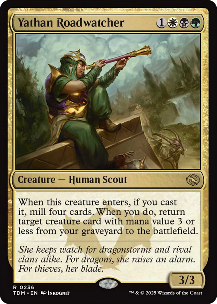 Yathan Roadwatcher [Tarkir: Dragonstorm] - Evolution TCG