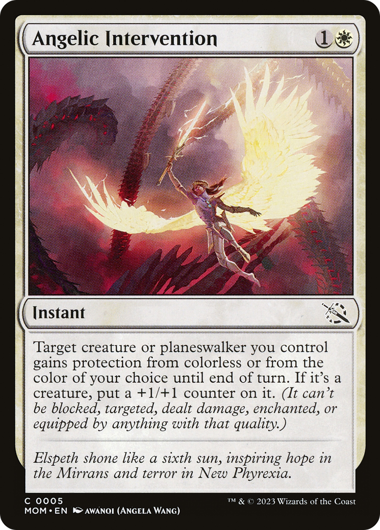 Angelic Intervention [March of the Machine] - Evolution TCG