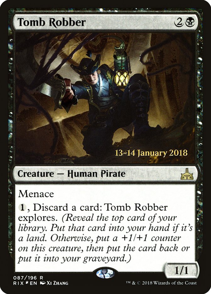 Tomb Robber [Rivals of Ixalan Prerelease Promos] - Evolution TCG