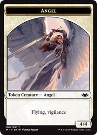 Angel (002) // Elemental (008) Double-Sided Token [Modern Horizons Tokens] - Evolution TCG