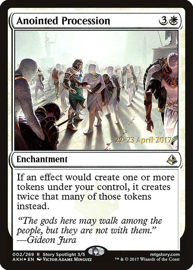 Anointed Procession [Amonkhet Prerelease Promos] - Evolution TCG