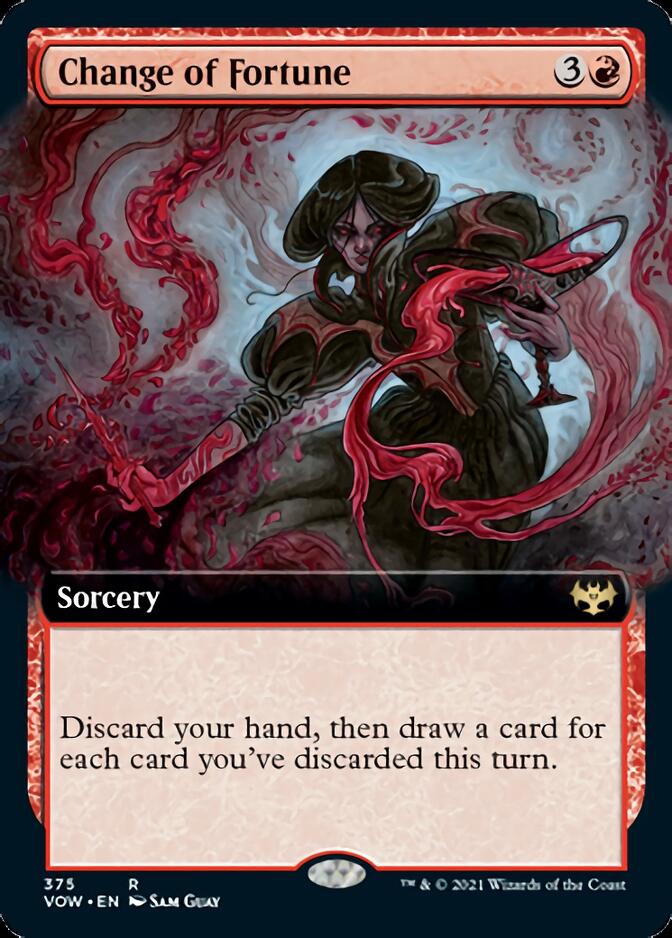 Change of Fortune (Extended Art) [Innistrad: Crimson Vow] - Evolution TCG