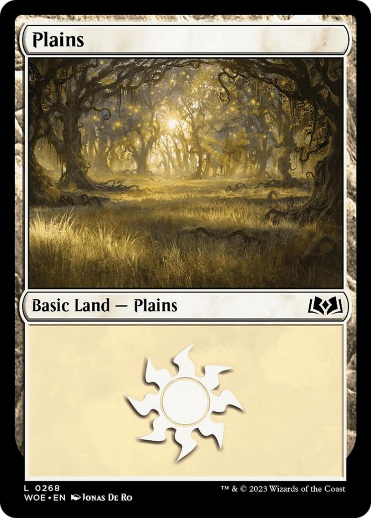 Plains (0268) [Wilds of Eldraine] - Evolution TCG