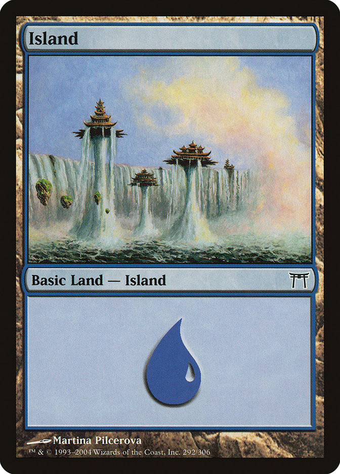 Island (292) [Champions of Kamigawa] - Evolution TCG