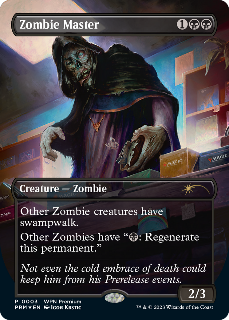 Zombie Master [Wizards Play Network 2024] - Evolution TCG