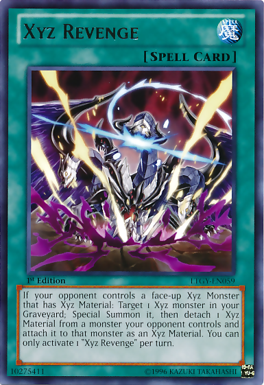 Xyz Revenge [LTGY-EN059] Rare - Evolution TCG