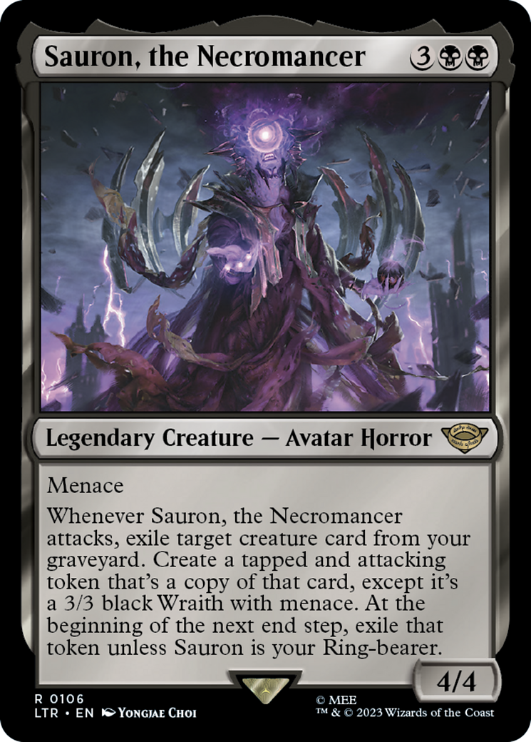 Sauron, the Necromancer [The Lord of the Rings: Tales of Middle-Earth] - Evolution TCG