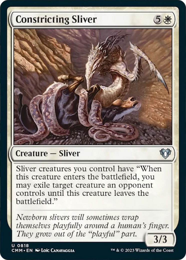 Constricting Sliver [Commander Masters] - Evolution TCG