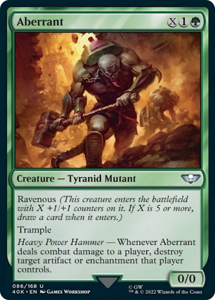 Aberrant (Surge Foil) [Warhammer 40,000] - Evolution TCG