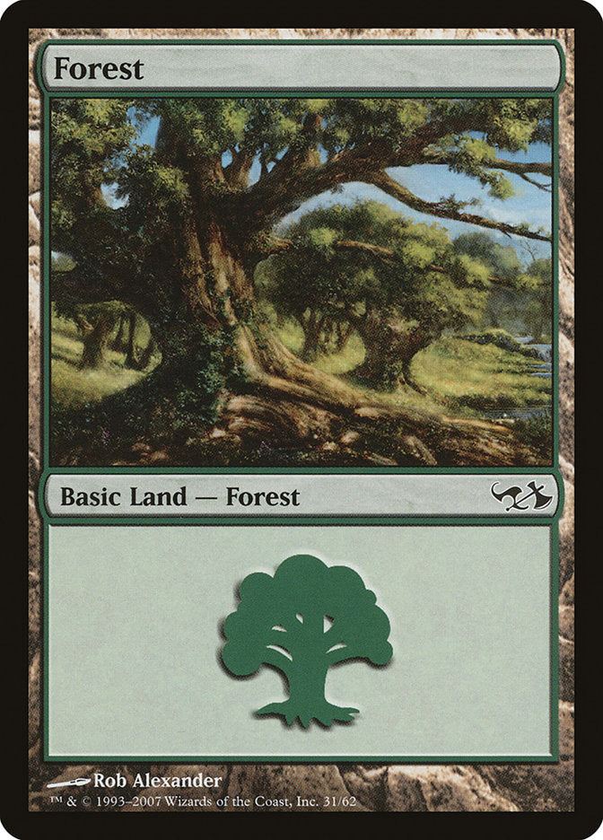Forest (31) [Duel Decks: Elves vs. Goblins] - Evolution TCG